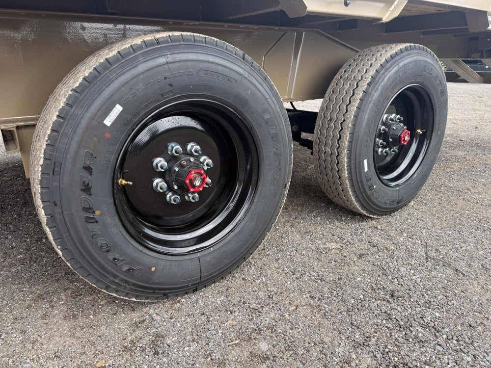28' Horizon FFT Gooseneck Full Deckover TIlt Trailer - (2) 10K Axles 16930
