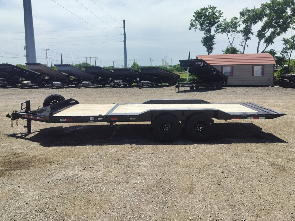 22' Tilt Trailer Drive Over Fenders, 7K Axles 3804