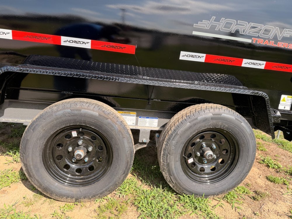 10' Horizon HZ5 Bumper Pull Dump Trailer 36" Side Walls - (2) 3.5K Axles 016519 - Stryker Dealership Group
