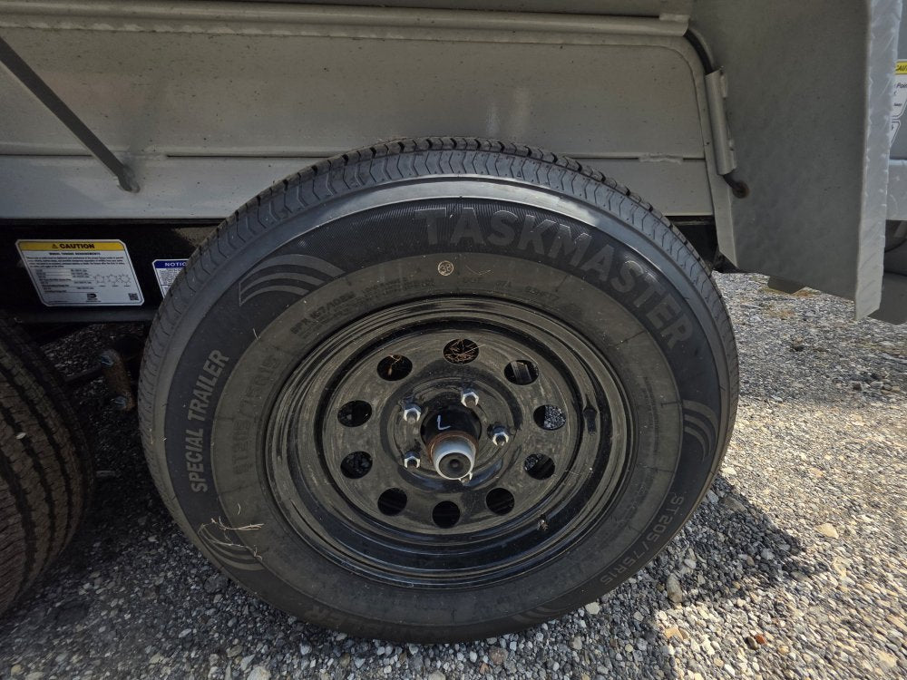 10' Horizon HZ5 Bumper Pull Dump Trailer 36" Side Walls - (2) 3.5K Axles 016521 - Stryker Dealership Group