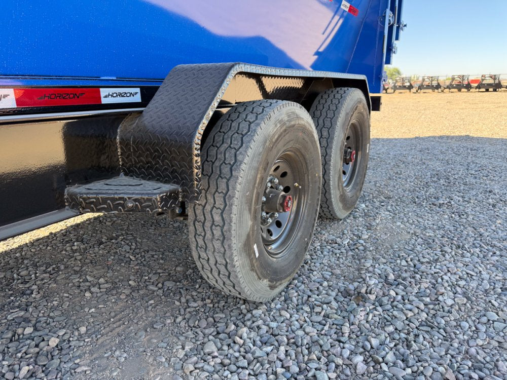 Horizon 16' RDZ GN Roll off Bundle (2) 7k Axles + 3 Bins w/ 4' Walls 13892