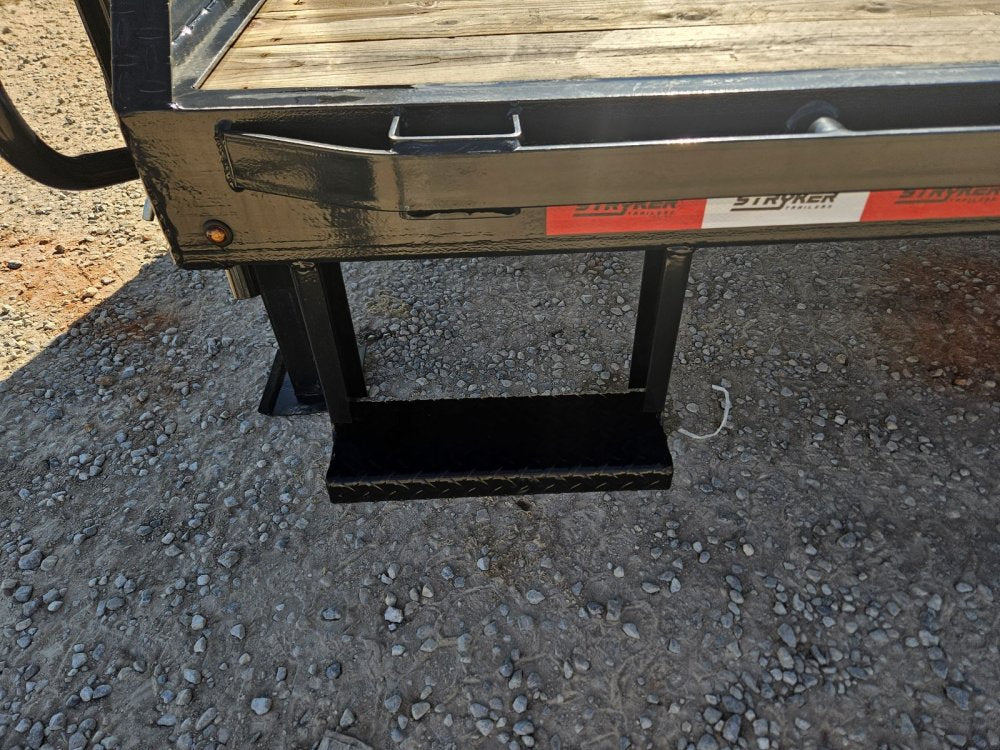 40' Stryker Gooseneck (2) 12K Axles Straight Deck Dual Wheels 3654