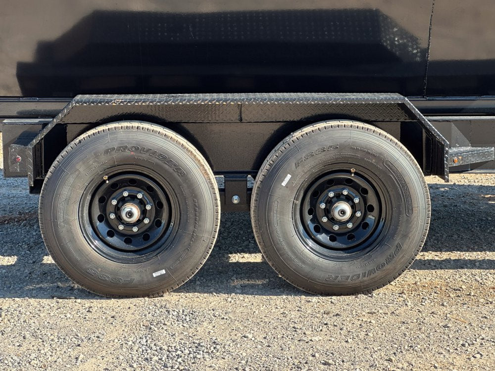 Stryker 14' GN Roll off Bundle (2) 7k Axles + 3 Bins w/ 4' Walls 2853