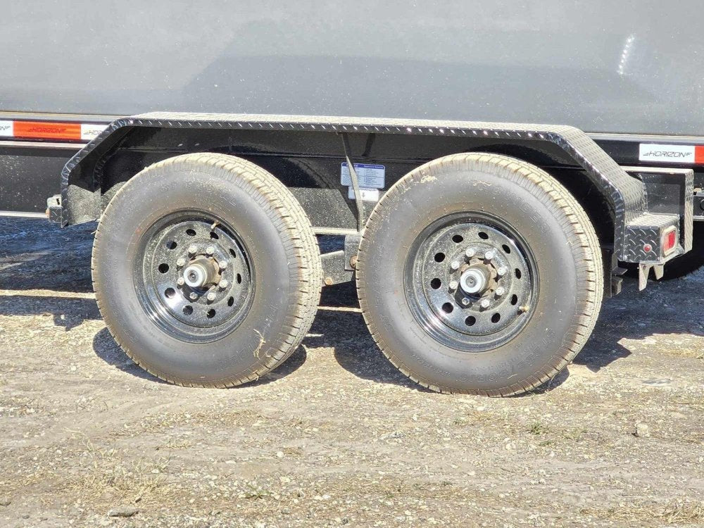 Horizon 14' RDZ GN Roll off Bundle (2) 7k Axles + 3 Bins w/ 4' Walls 3358-A