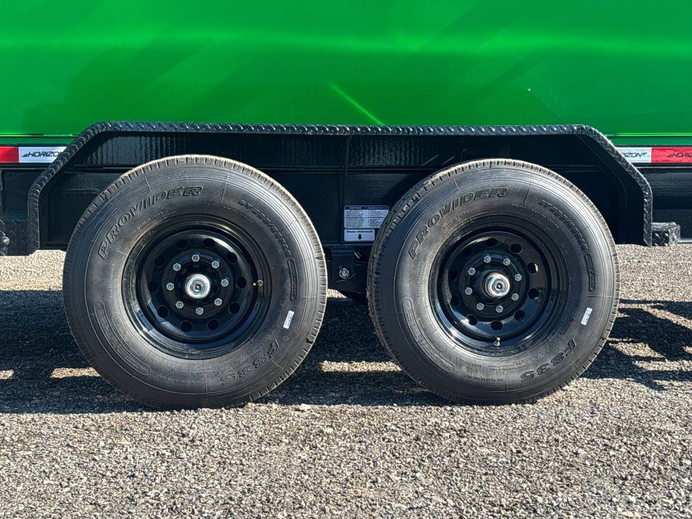 Horizon 14' RDZ GN Roll off Bundle (2) 7k Axles + 3 Bins w/ 4' Walls 7963-A