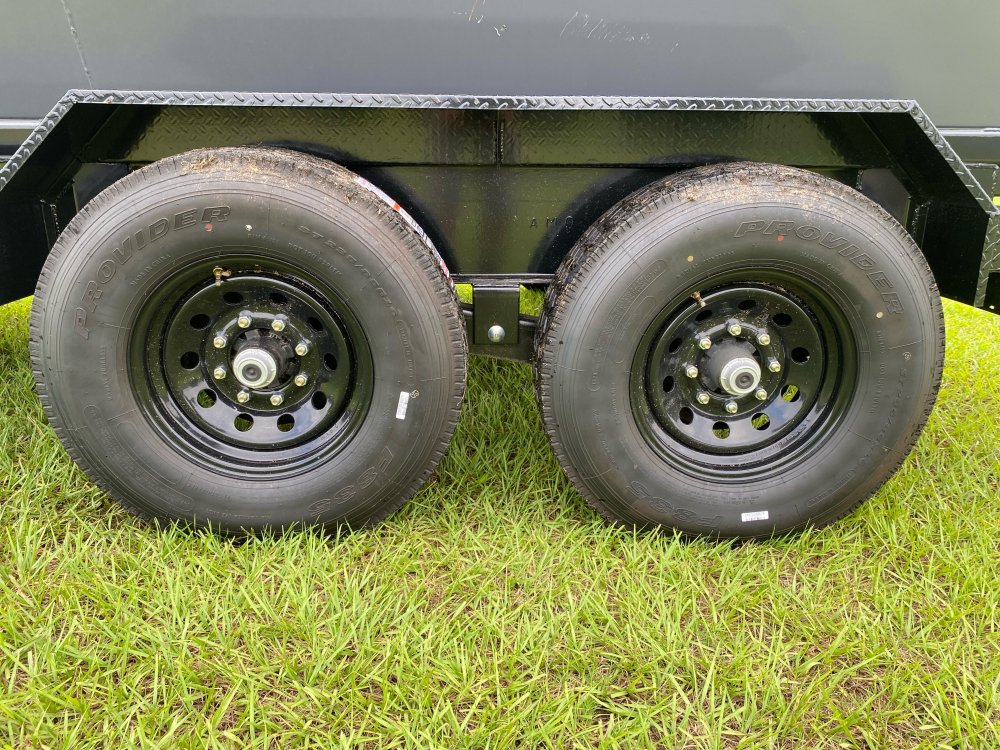 Stryker 14' BP Roll off Bundle (2) 7k Axles + 3 Bins w/ 4' Walls 2347-A