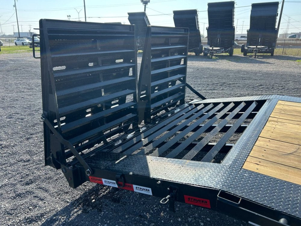 24' Stryker SET Bumper Pull Equipment Trailer DOF - (2) 8K Axles 3790
