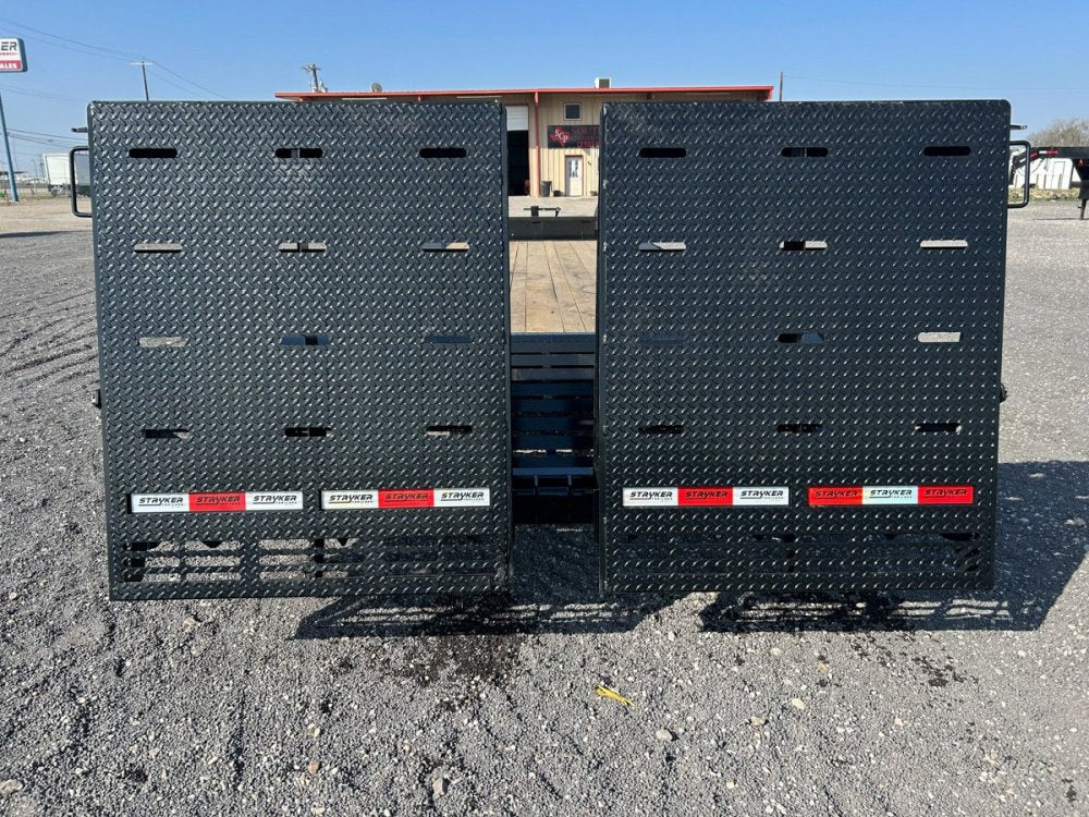 24' Stryker SET Bumper Pull Equipment Trailer DOF - (2) 8K Axles 3790