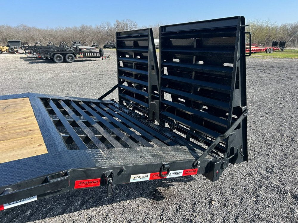 24' Stryker SET Bumper Pull Equipment Trailer DOF - (2) 8K Axles 3790