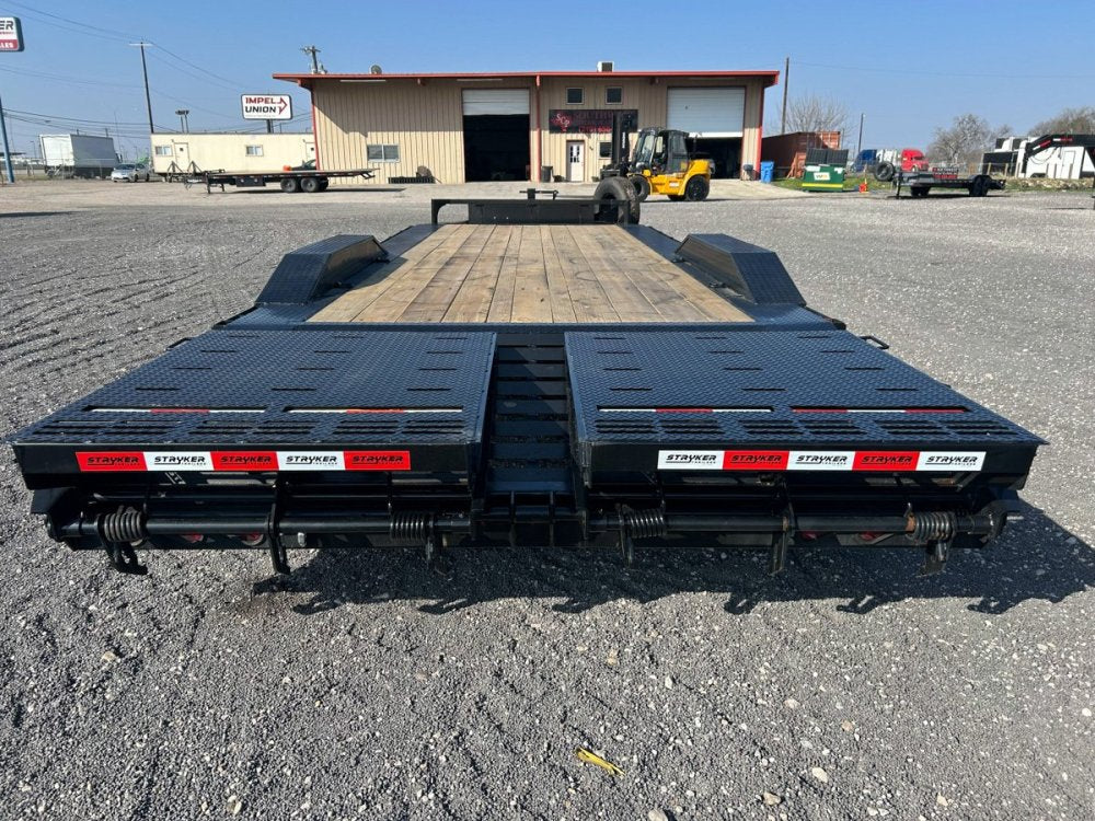 24' Stryker SET Bumper Pull Equipment Trailer DOF - (2) 8K Axles 3790