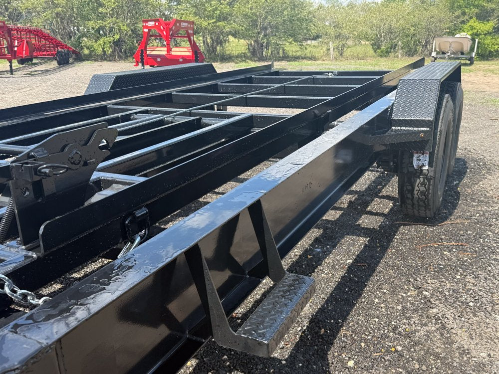 14' Stryker Bumper Pull Roll Off Base Trailer - (2) 7K Axles 3880