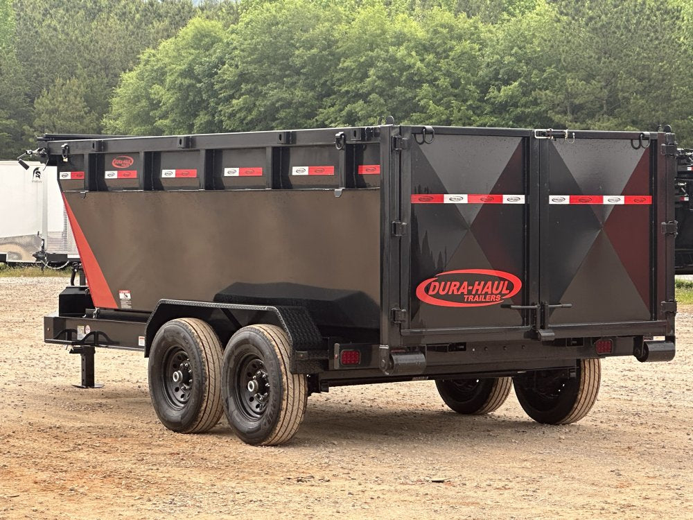 Dura Haul 16' BP Roll Off Bundle (2) 7k Axles + Bin 4' Walls KOBP16