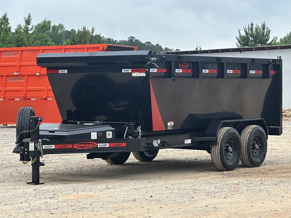 Dura Haul 16' BP Roll Off Bundle (2) 7k Axles + Bin 4' Walls KOBP16