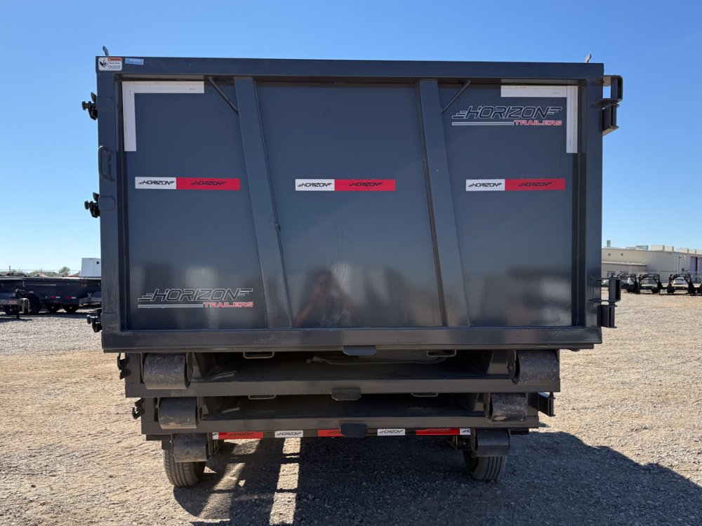 Horizon 16' HRD GN Roll off Bundle (2) 10k Axles + Bin 4' Walls D16104