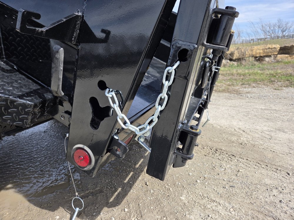 10' x 60" Iron Bull DTB Bumper Pull Dump Trailer 18" Side Walls - (2) 5200 lb Axles 104801