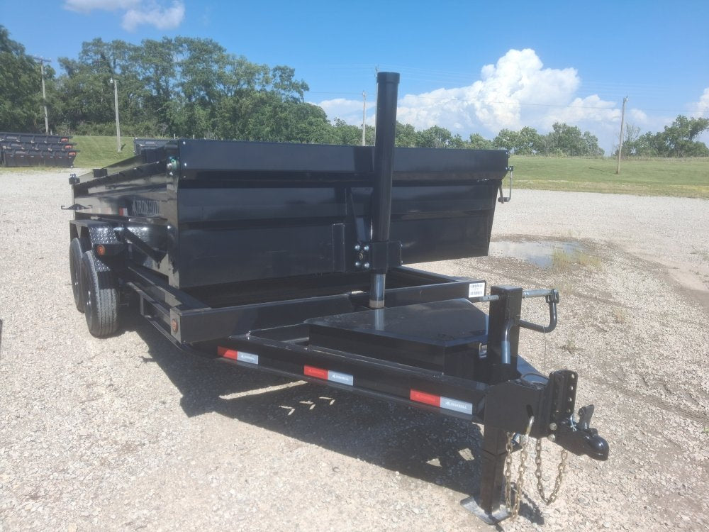 16' x 83" Iron Bull DTB Bumper Pull Dump Trailer 36" Side Walls - (2) 7,000 lb Axles 111975