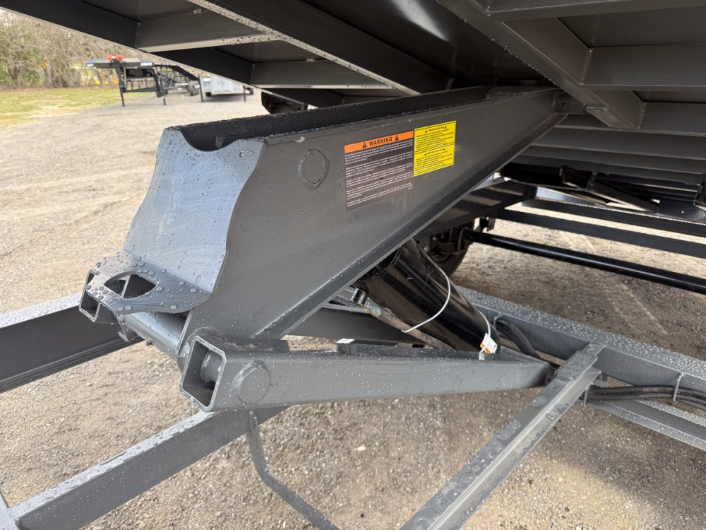 16' Dura-Haul DRL Bumper Pull Dump Trailer 24" Side Walls - (2) 8K Axles 11632