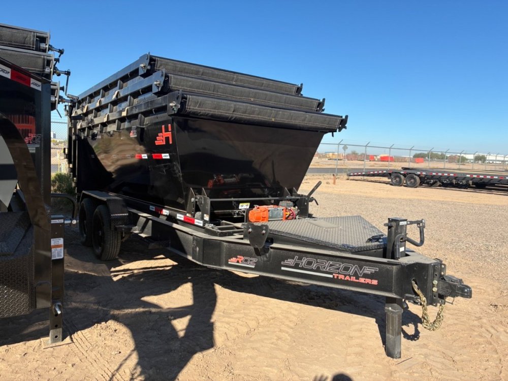 Horizon 14' RDZ BP Roll off Bundle (2) 7k Axles + 3 Bins w/ 4' Walls 00796A