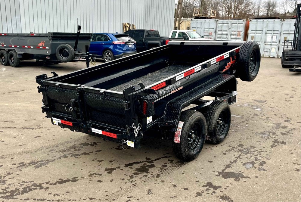 10' HZ5 Dump Trailer 3.5K Axle 18" Side Walls - Dump Trailers - Stryker Dealership Group