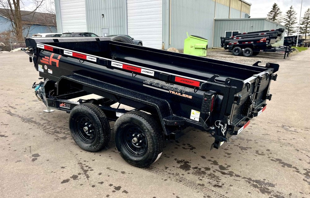 10' HZ5 Dump Trailer 3.5K Axle 18" Side Walls - Dump Trailers - Stryker Dealership Group