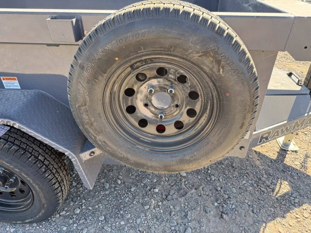 10' SDX Dump 19" Sides - 3.5k Axles - 516 Scissor - DT1 Light Duty/Dump Trailers - Stryker Dealership Group