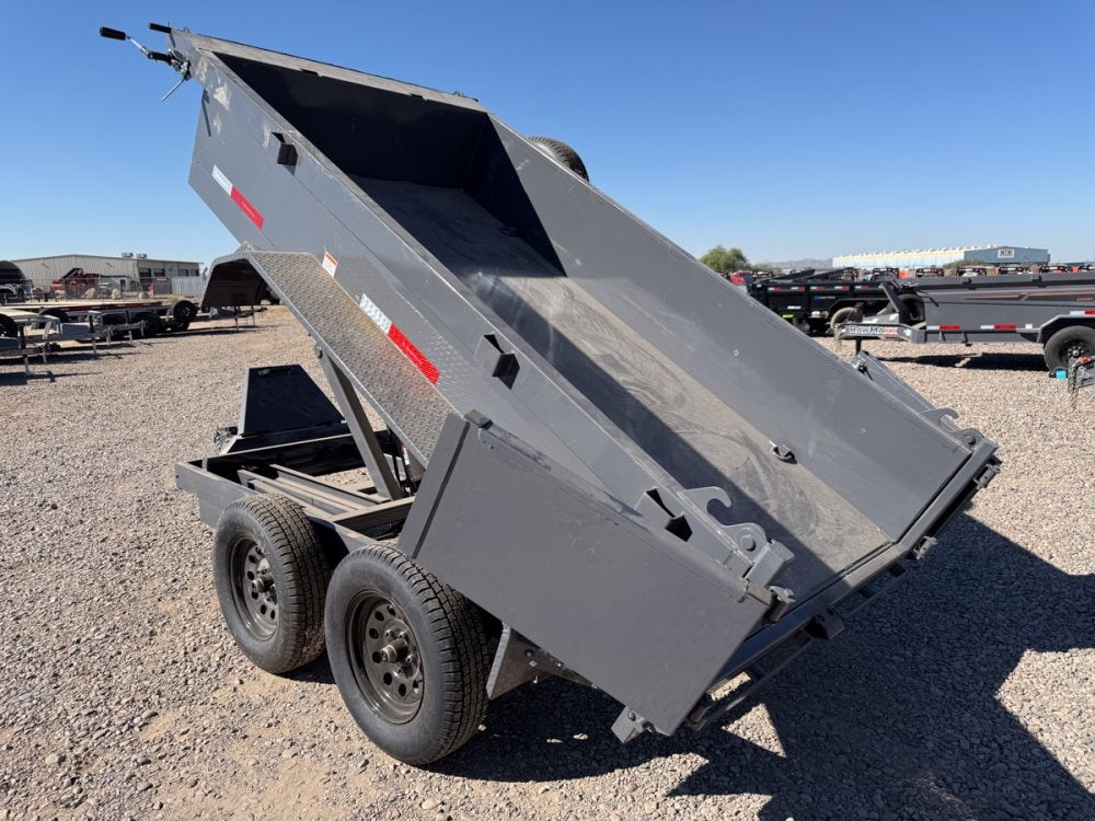 10' SDX Dump 19" Sides - 3.5k Axles - 516 Scissor - DT1 Light Duty/Dump Trailers - Stryker Dealership Group