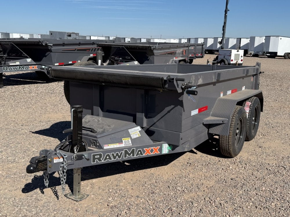 10' SDX Dump 19" Sides - 3.5k Axles - 516 Scissor - DT1 Light Duty/Dump Trailers - Stryker Dealership Group