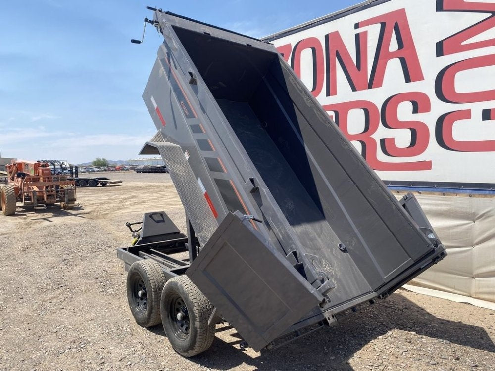 10' SDX Knight Dump Trailer - DT1 Light Duty - Stryker Dealership Group