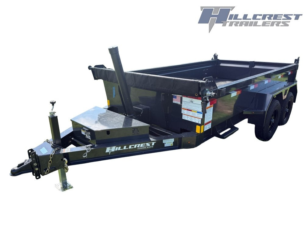 12' Dump Trailer 20" Side Walls - Telescopic Lift - DT3 Professional/Dump Trailers - Stryker Dealership Group
