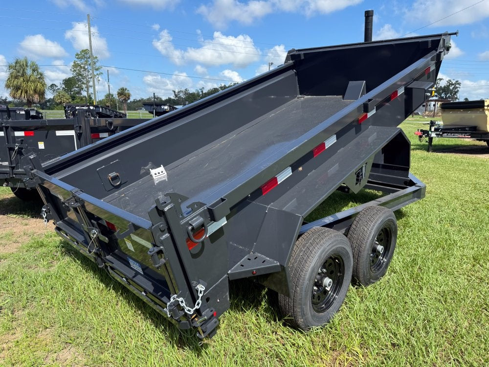 12' Dump Trailer 20" Side Walls - Telescopic Lift - Bumper Pull Dump/Dump Trailers - Stryker Dealership Group