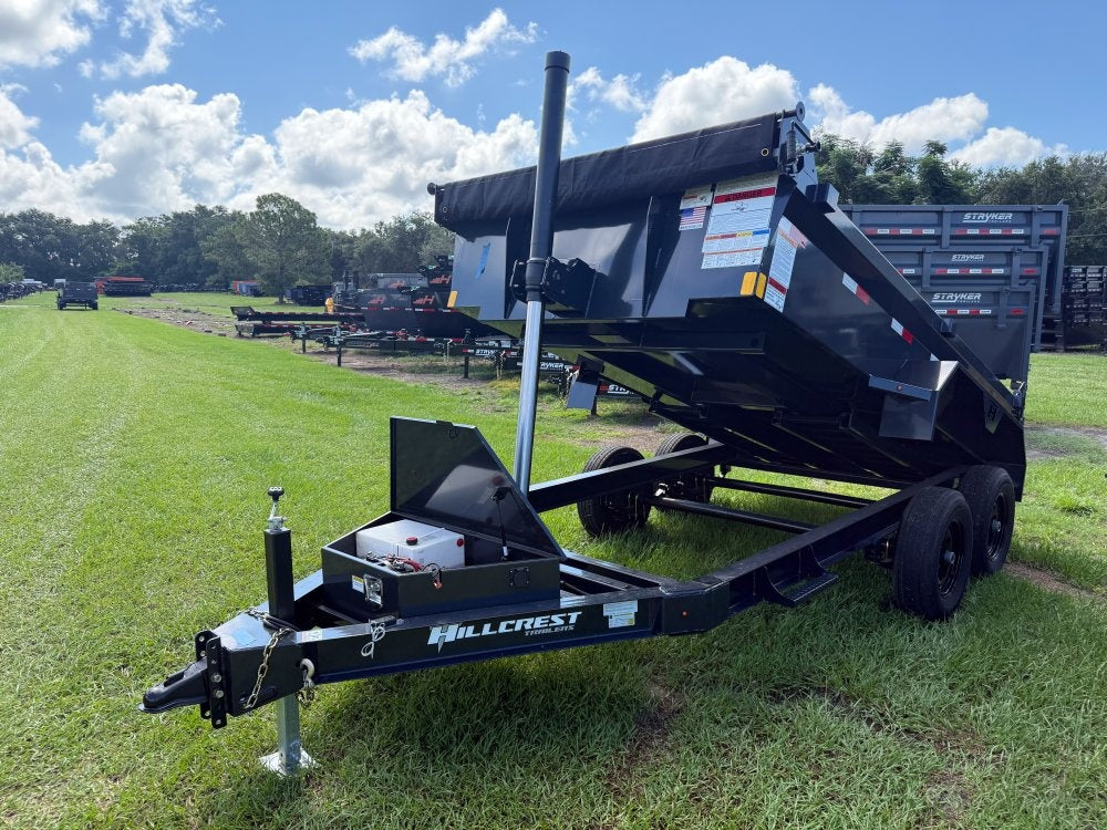 12' Dump Trailer 20" Side Walls - Telescopic Lift - DT3 Professional/Dump Trailers - Stryker Dealership Group