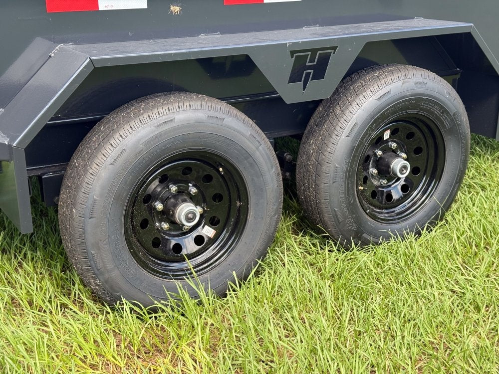 12' Dump Trailer 20" Side Walls - Telescopic Lift - Bumper Pull Dump/Dump Trailers - Stryker Dealership Group