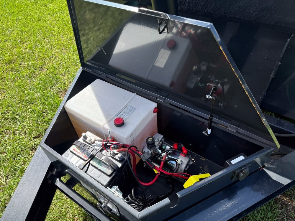 12' Dump Trailer 20" Side Walls - Telescopic Lift - Dump Trailers - Stryker Dealership Group