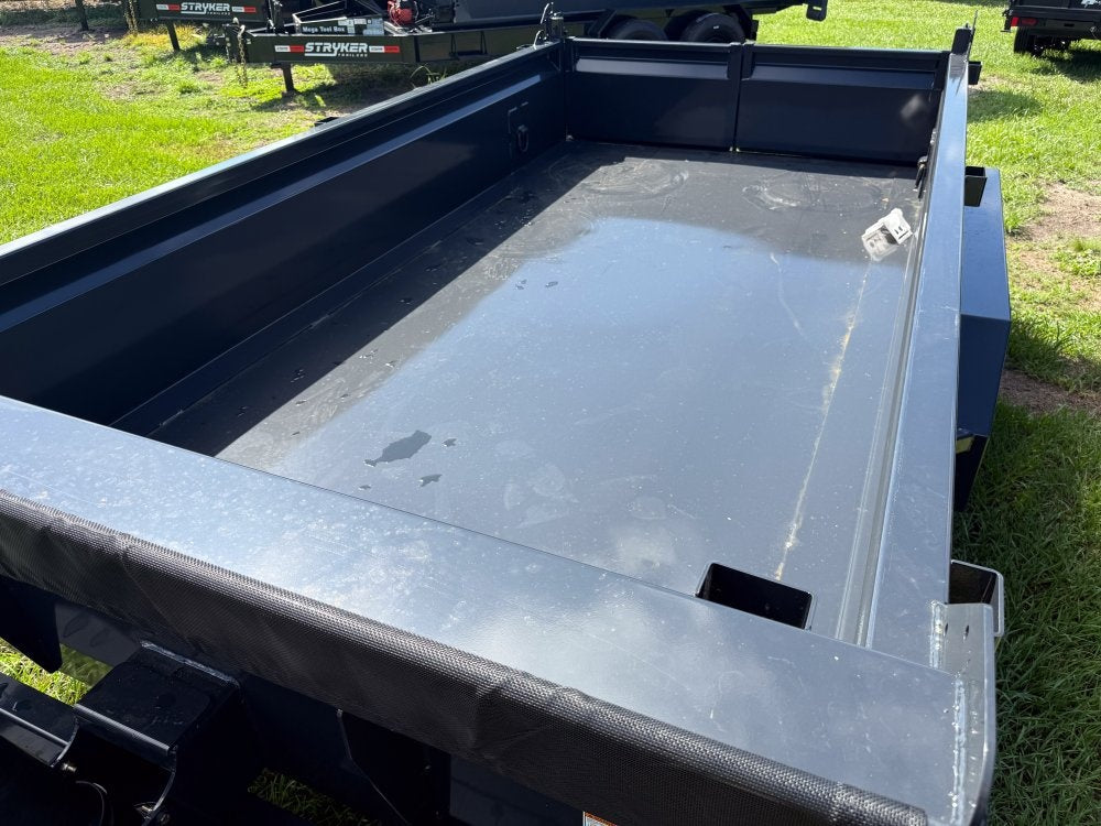 12' Dump Trailer 20" Side Walls - Telescopic Lift - Bumper Pull Dump/Dump Trailers - Stryker Dealership Group