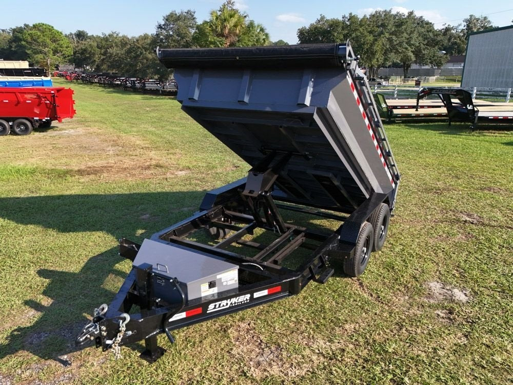 12' EDT Dump Trailer 20" Side Walls - DT1 Light Duty - Stryker Dealership Group
