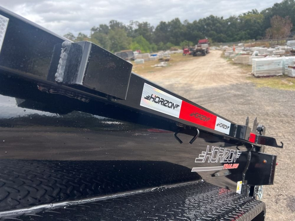 12' EZ7 Dump Trailer 19" Sides 7K Axles 14K GVWR 3-way Door Slide In Ramps - Dump Trailers - Stryker Dealership Group