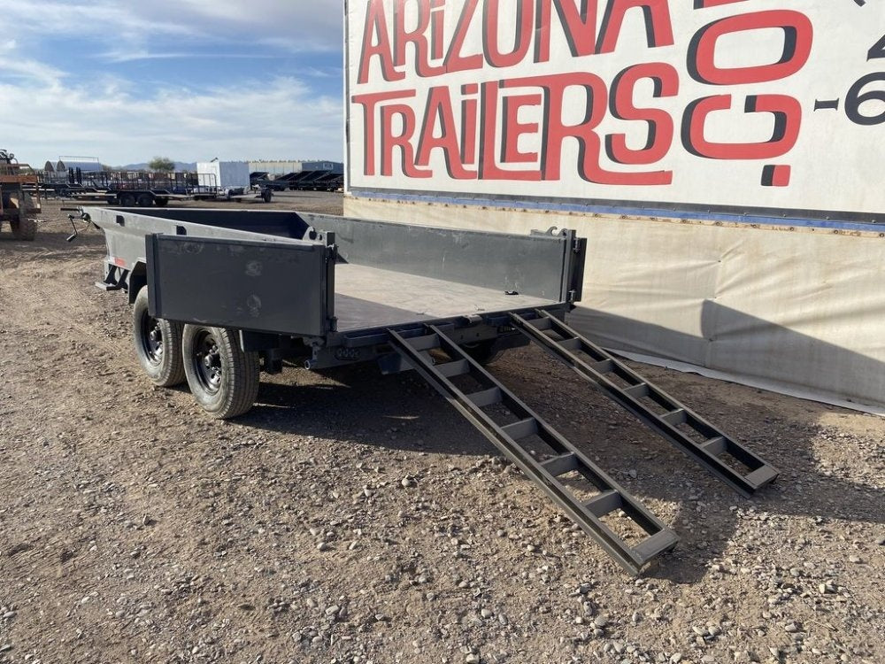 12' GDX Dump Trailer - Bumper Pull Dump/Dump Trailers - Stryker Dealership Group