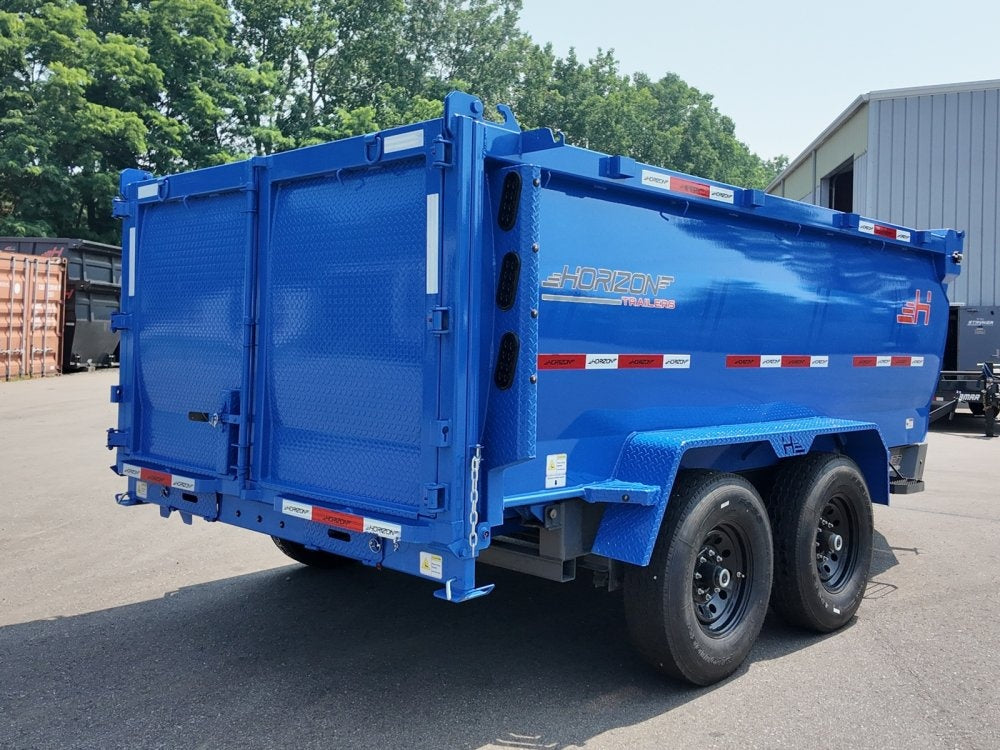 12' HZ7 Dump 48" Sides - 7K Axles - 620 Scissor - Dump Trailers/Dump Trailers - Stryker Dealership Group