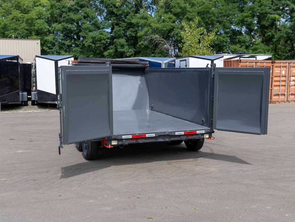 12' HZ7 GN Dump Trailer 2-7k Axles 4' Walls - Dump Trailers - Stryker Dealership Group