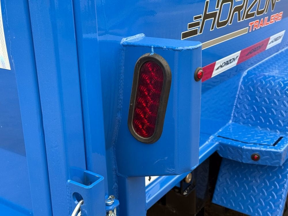 12' LZ7 Dump Trailer 36" Walls - 14k GVWR - Scissor Lift - 14ply Tires - 3 Way Door - Dump Trailers - Stryker Dealership Group