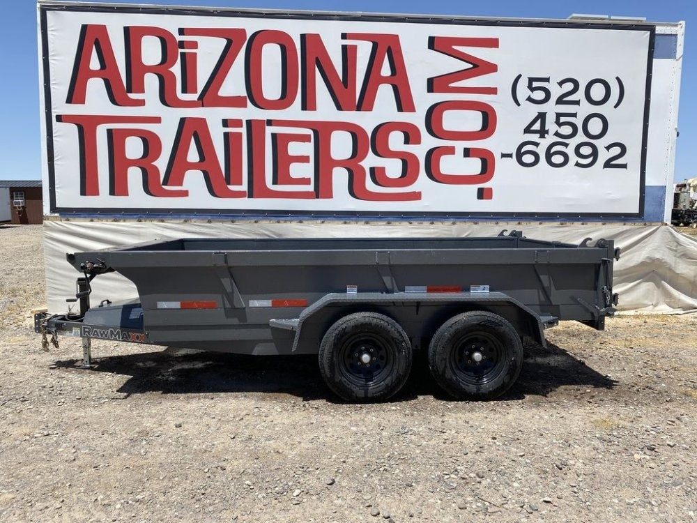 12' MDX Dump Trailer - Bumper Pull Dump/Dump Trailers - Stryker Dealership Group