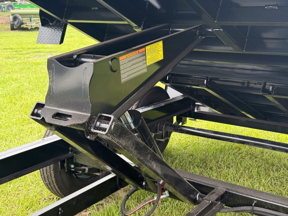 12' x 6' Dump Trailer DRM 24" Side Walls (2) 7K Axles Scissor Lift - Bumper Pull Dump/Dump Trailers - Stryker Dealership Group