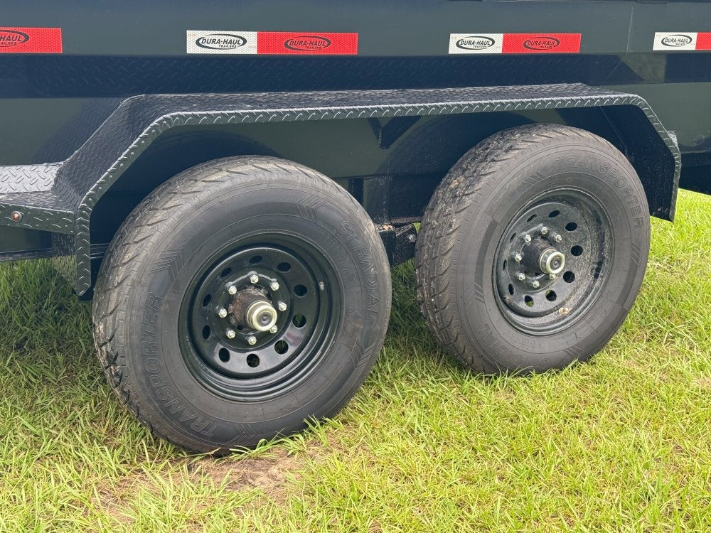 12' x 6' Dump Trailer DRM 24" Side Walls (2) 7K Axles Scissor Lift - DT2 Contractor/Dump Trailers - Stryker Dealership Group