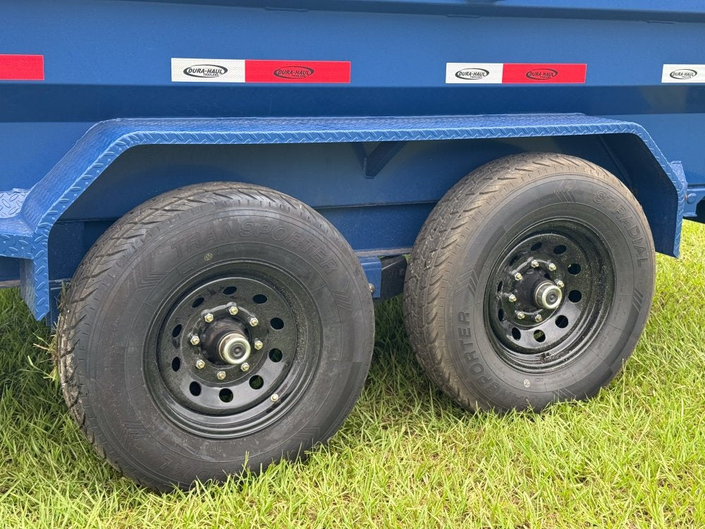 12' x 6' Dump Trailer DRM 24" Side Walls (2) 7K Axles Scissor Lift - DT2 Contractor/Dump Trailers - Stryker Dealership Group