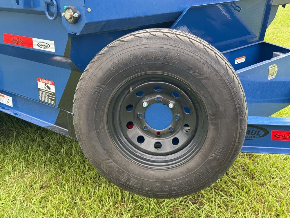 12' x 6' Dump Trailer DRM 24" Side Walls (2) 7K Axles Scissor Lift - DT2 Contractor/Dump Trailers - Stryker Dealership Group