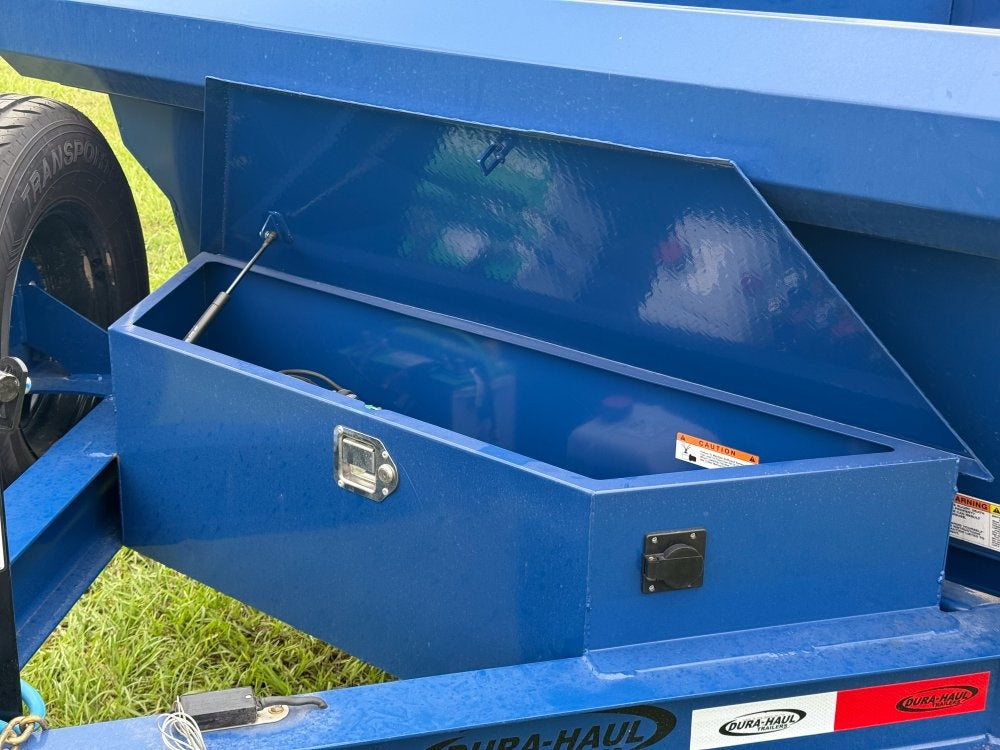 12' x 6' Dump Trailer DRM 24" Side Walls (2) 7K Axles Scissor Lift - Bumper Pull Dump/Dump Trailers - Stryker Dealership Group