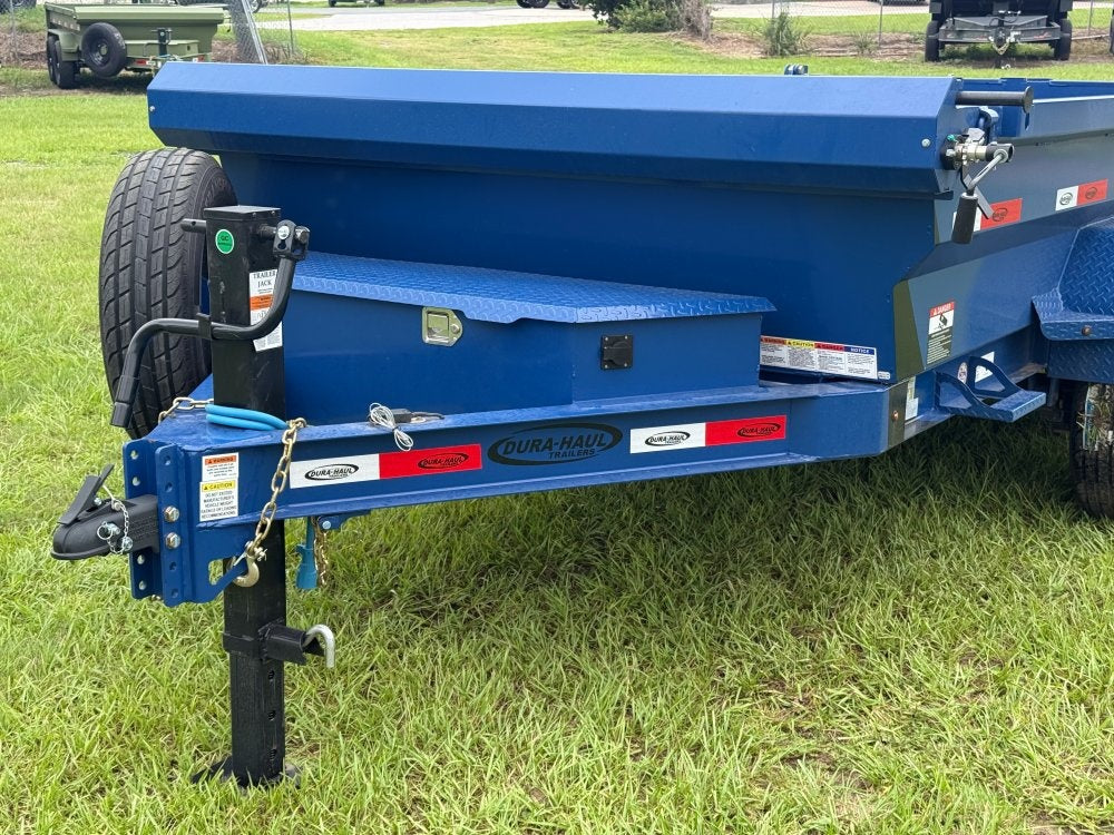 12' x 6' Dump Trailer DRM 24" Side Walls (2) 7K Axles Scissor Lift - DT2 Contractor/Dump Trailers - Stryker Dealership Group