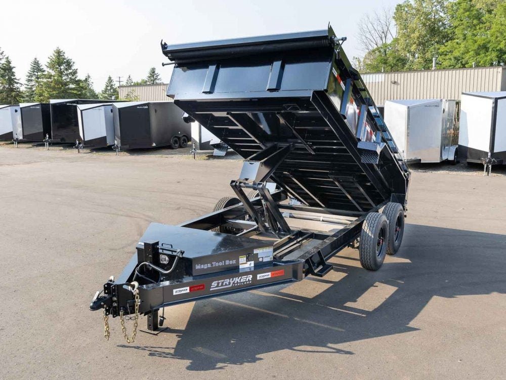 14' BP Dump Trailer (2) 8k Axles 2' Walls 14 Ply Tires 1973 - Stryker Dealership Group