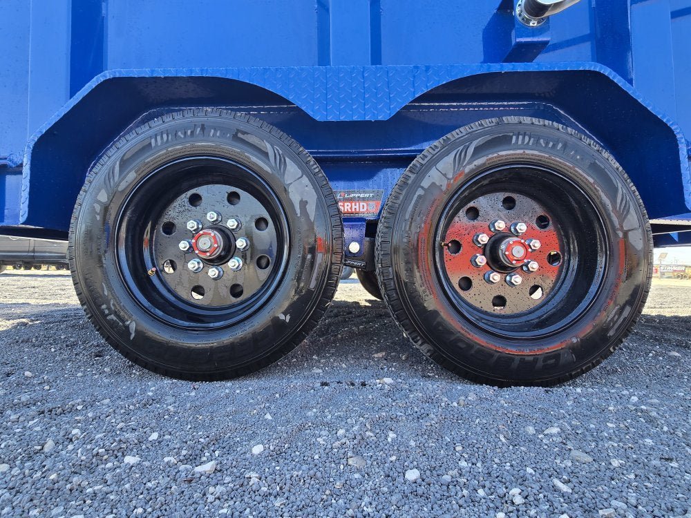 14' LPT BP Low Profile Dump Trailer - 8k Axles - Telescopic 302134 - Stryker Dealership Group