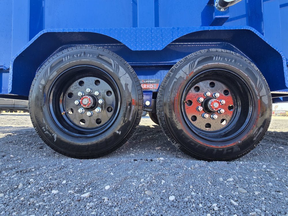 14' LPT BP Low Profile Dump Trailer - 8k Axles - Telescopic 302134 - Stryker Dealership Group